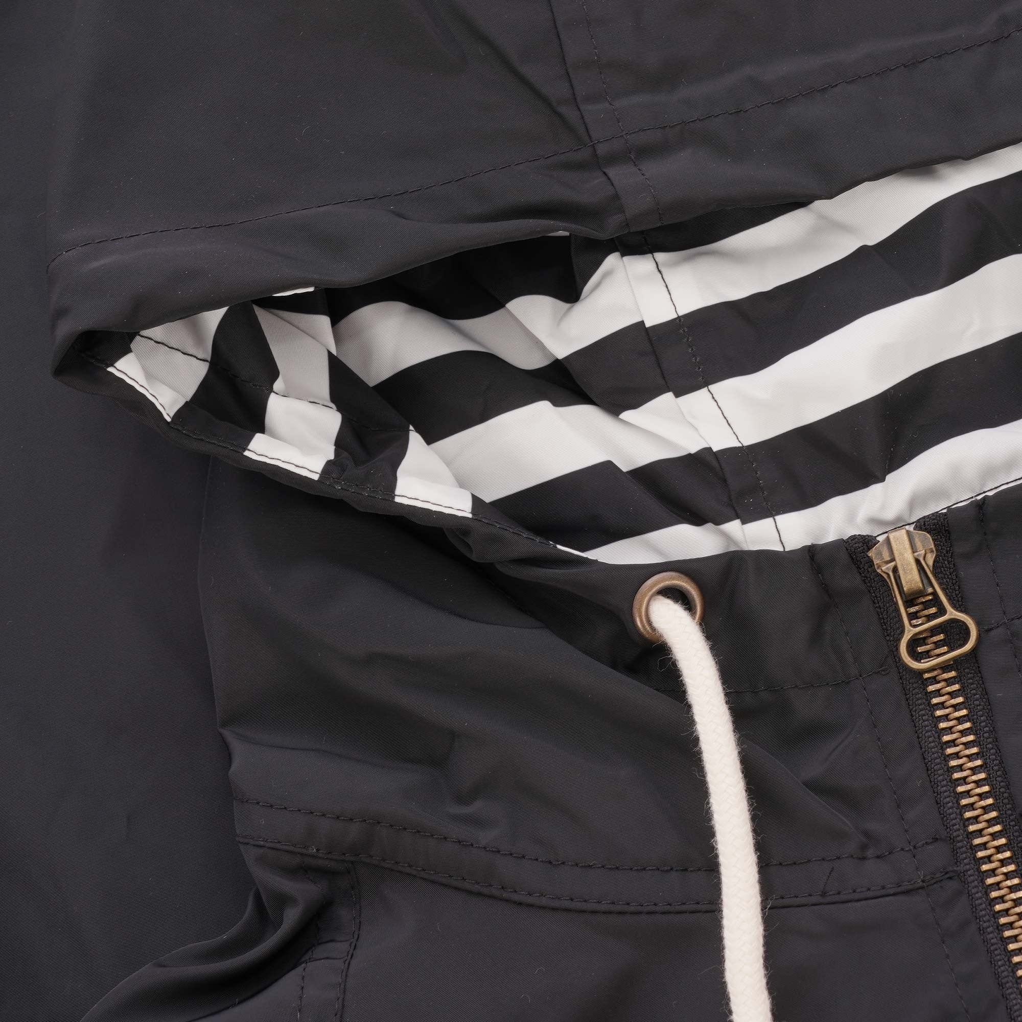 Champion Half Zip Hooded Jacket - Black