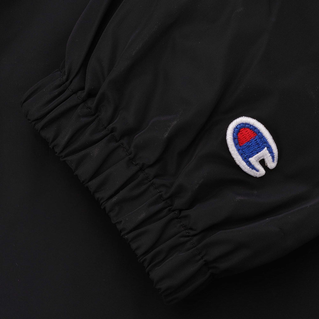 Champion Half Zip Hooded Jacket - Black