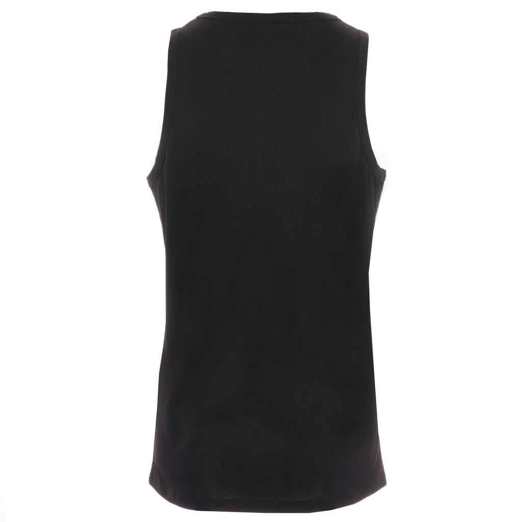 Boss Contrast Logo Tank Top - Black
