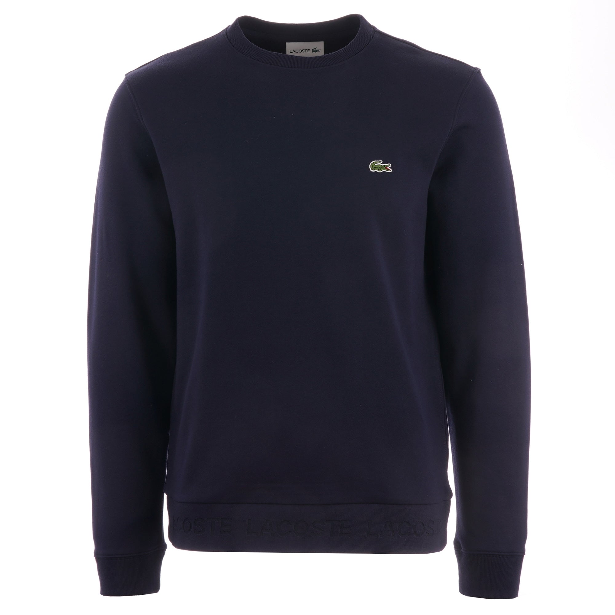 Lacoste Contrast Accents Sweatshirt - Navy