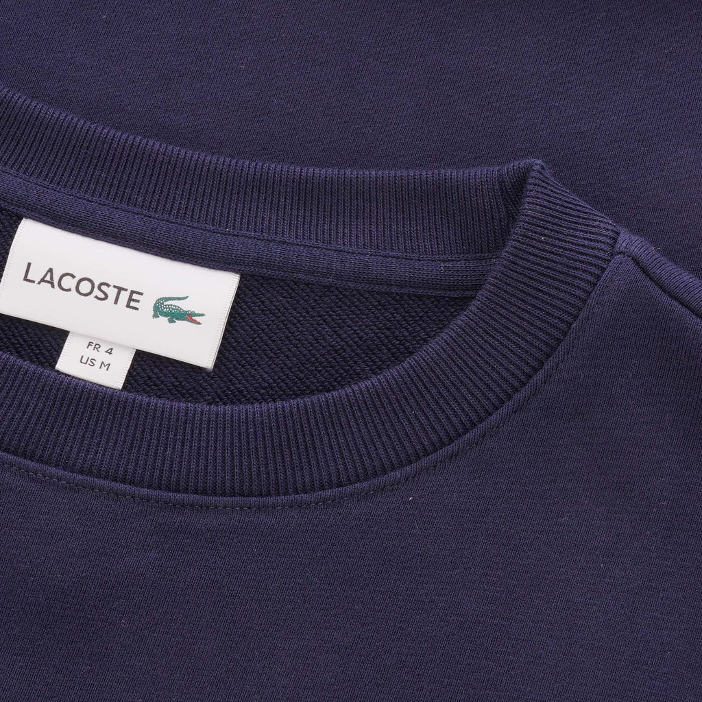 Lacoste Contrast Accents Sweatshirt - Navy