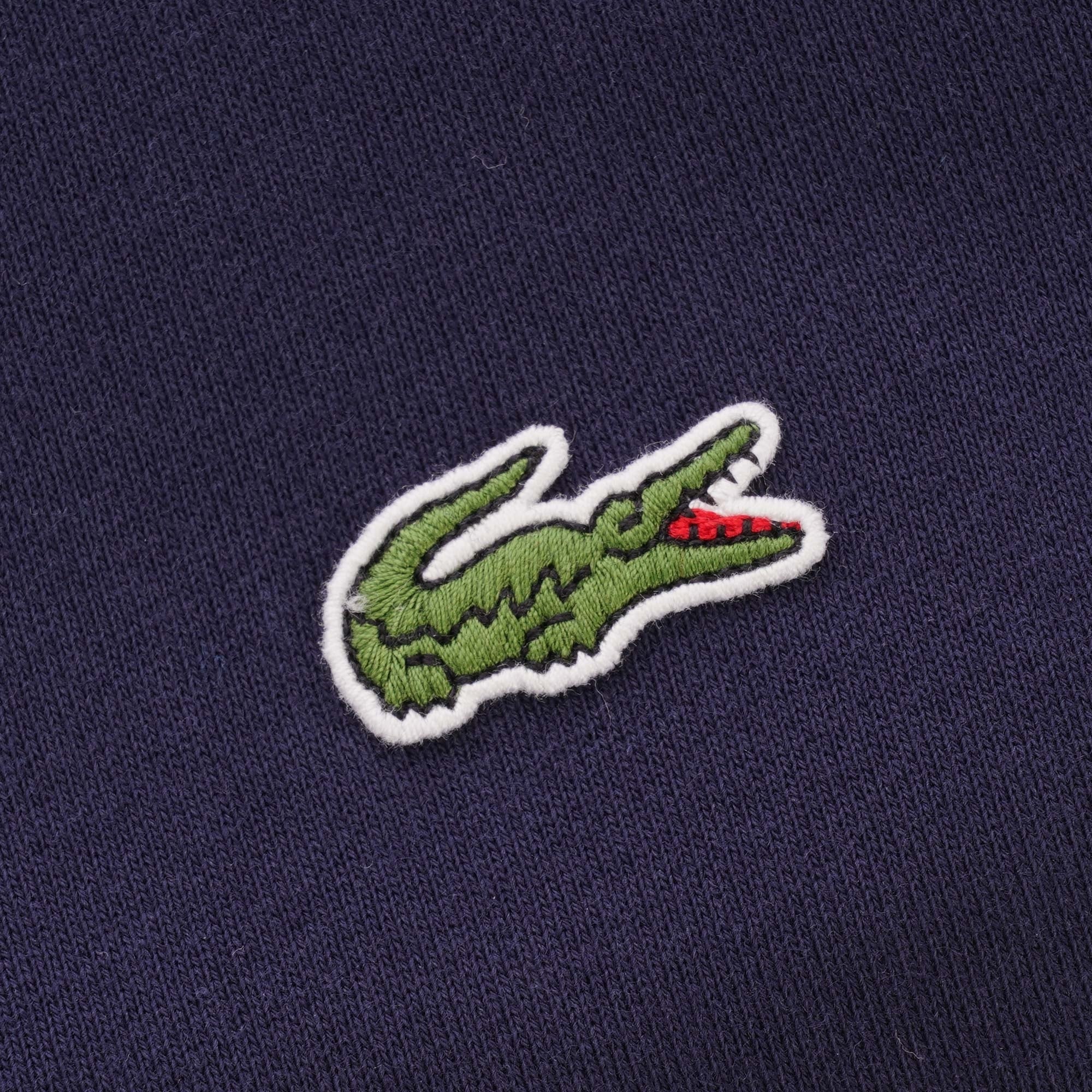 Lacoste Contrast Accents Sweatshirt - Navy