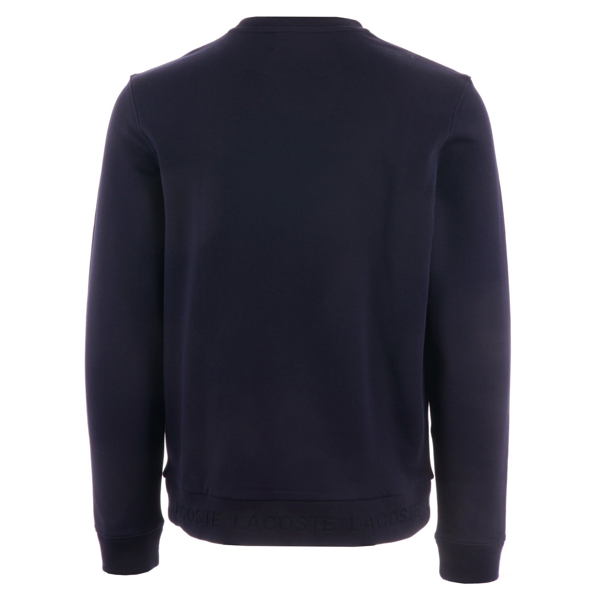Lacoste Contrast Accents Sweatshirt - Navy