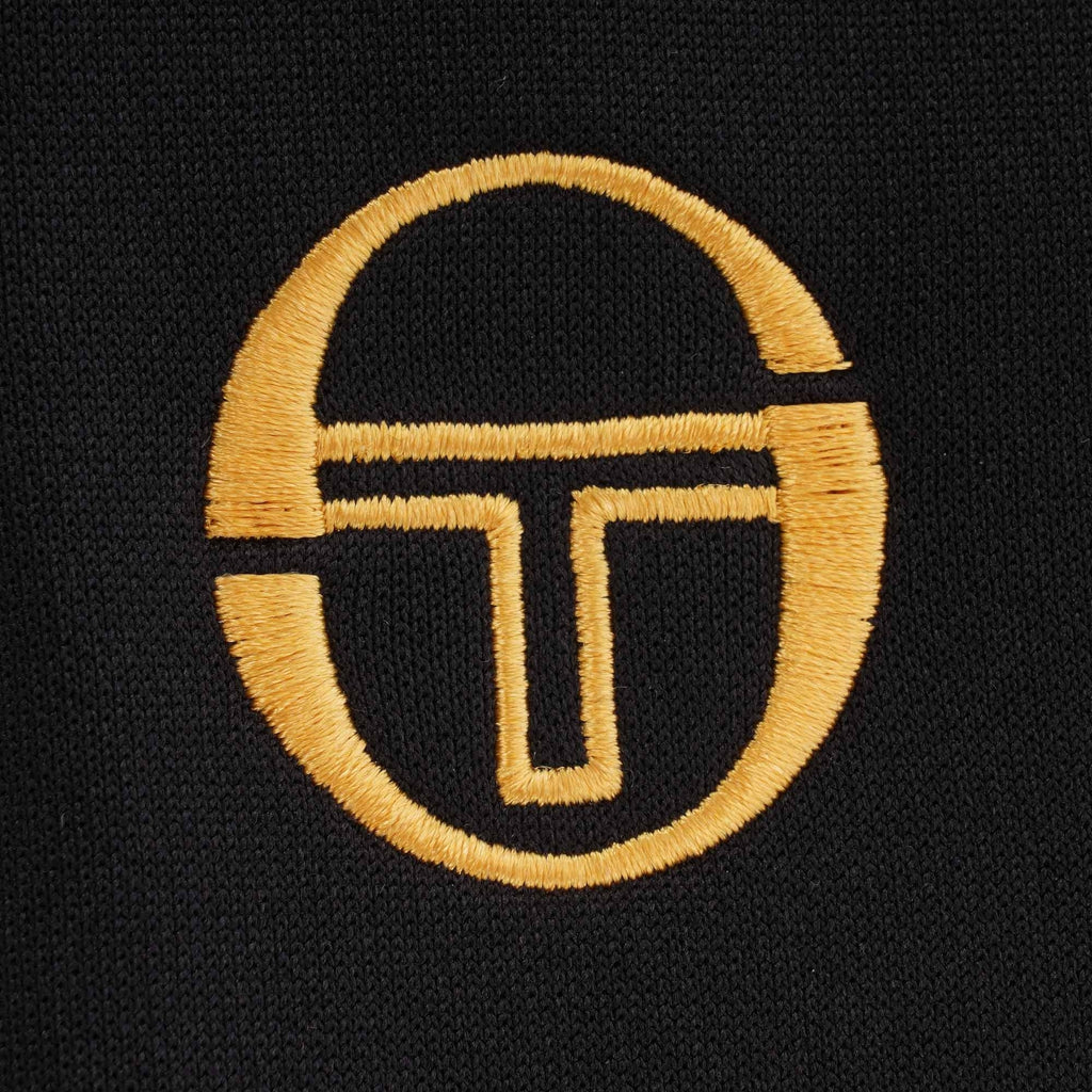 Sergio Tacchini Orion Track Pants - Black & Mustard