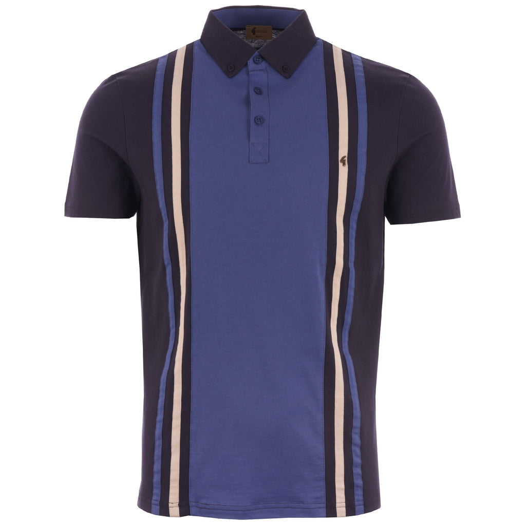 Gabicci Vintage Briar Polo Shirt - Navy