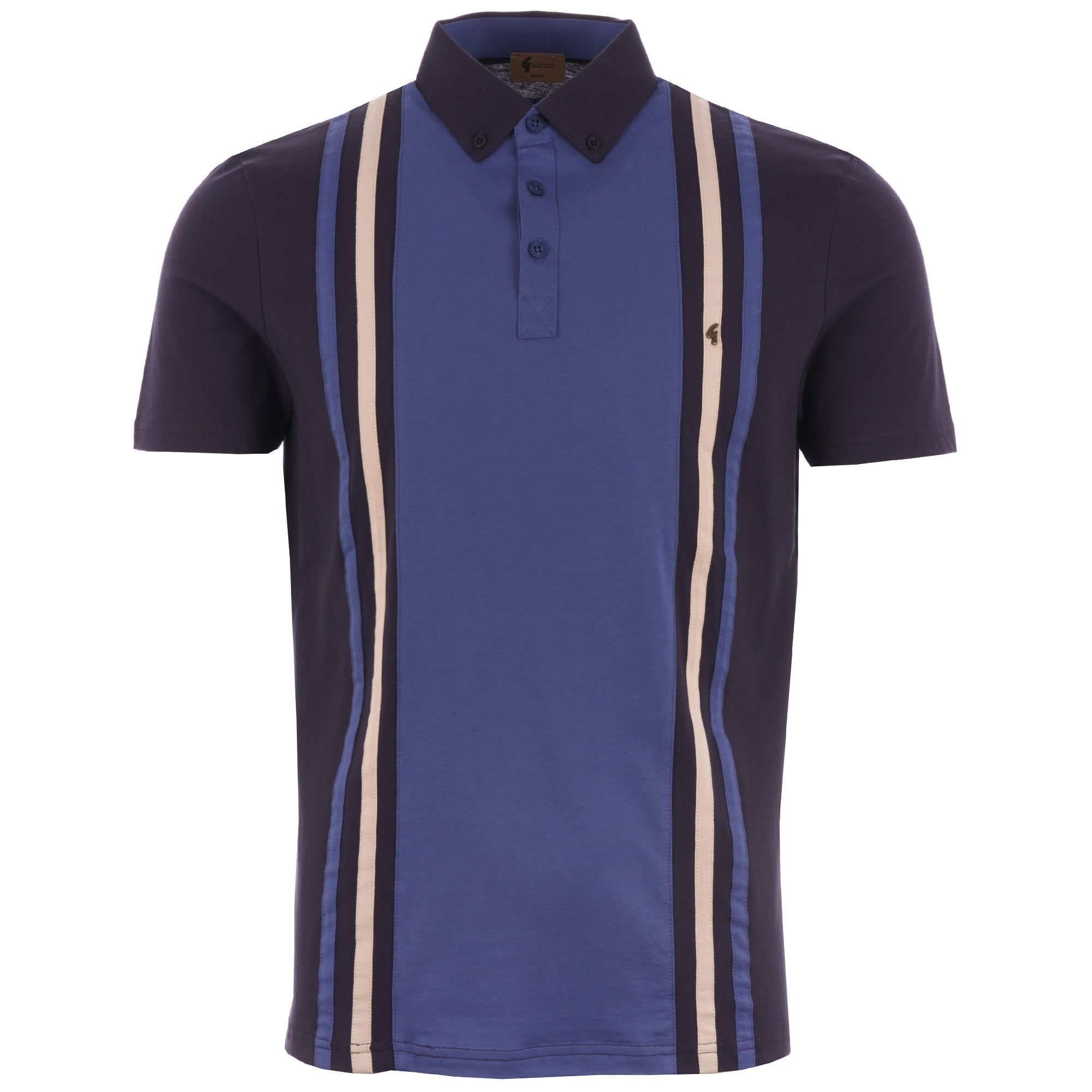 Gabicci Vintage Briar Polo Shirt - Navy