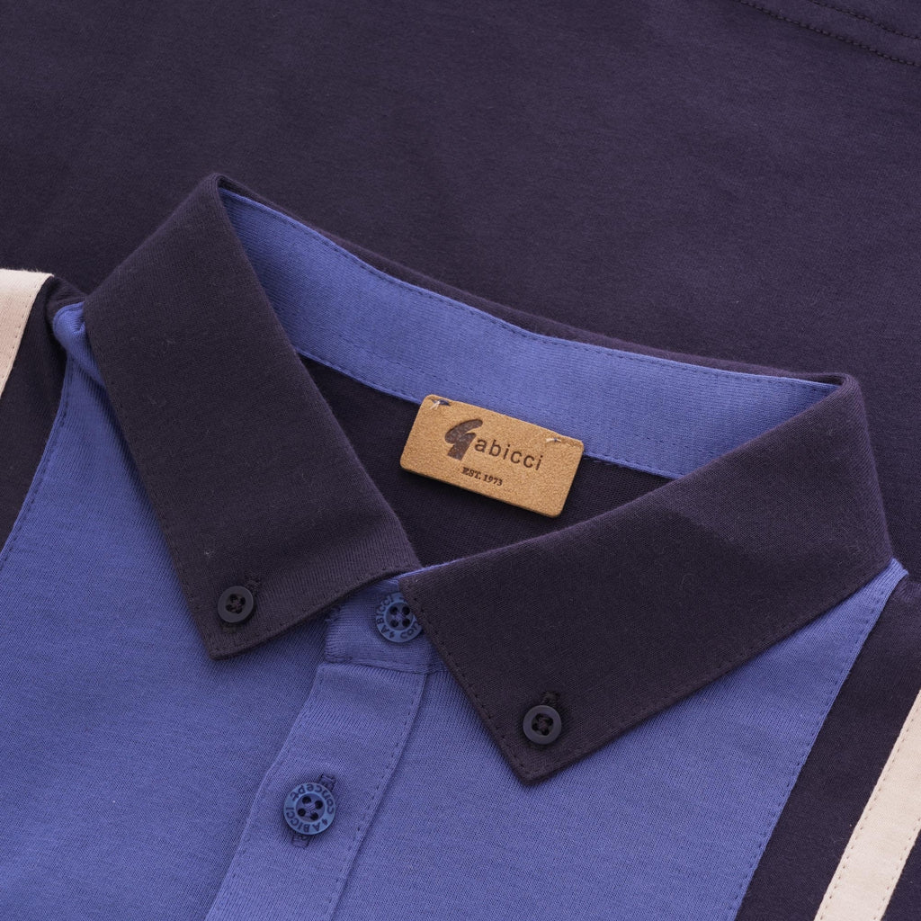 Gabicci Vintage Briar Polo Shirt - Navy