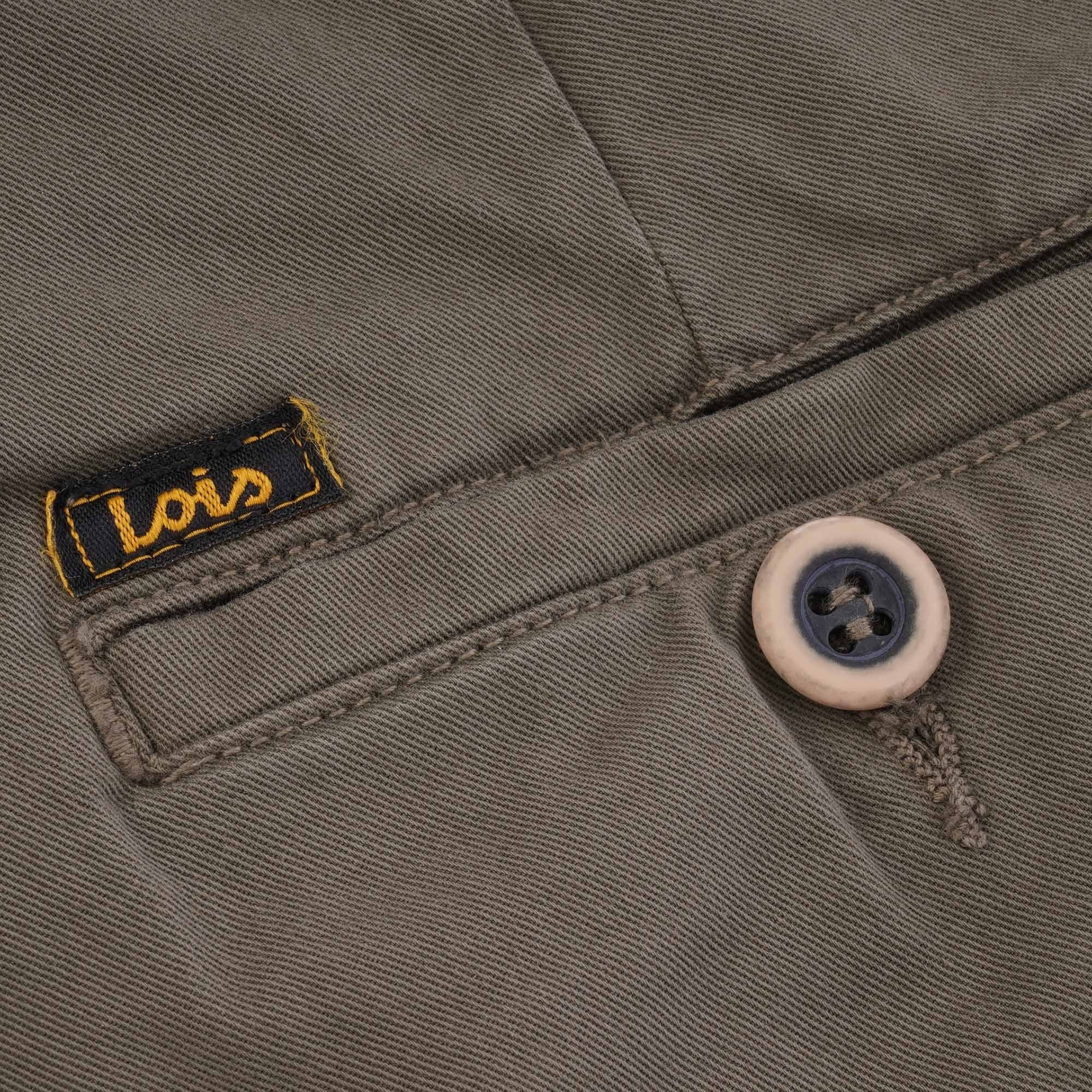 Lois Jeans Sixto Paros Colour Chinos - Khaki