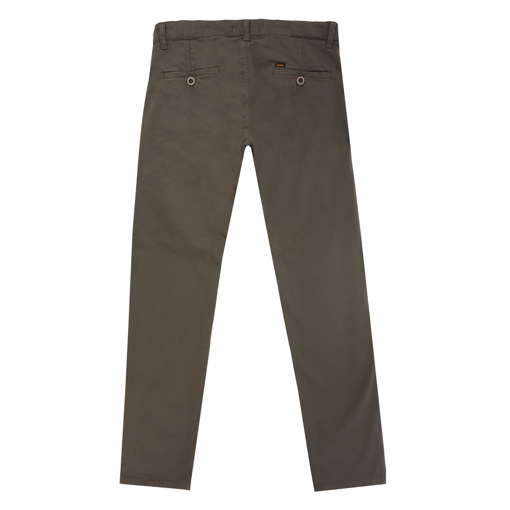 Lois Jeans Sixto Paros Colour Chinos - Khaki