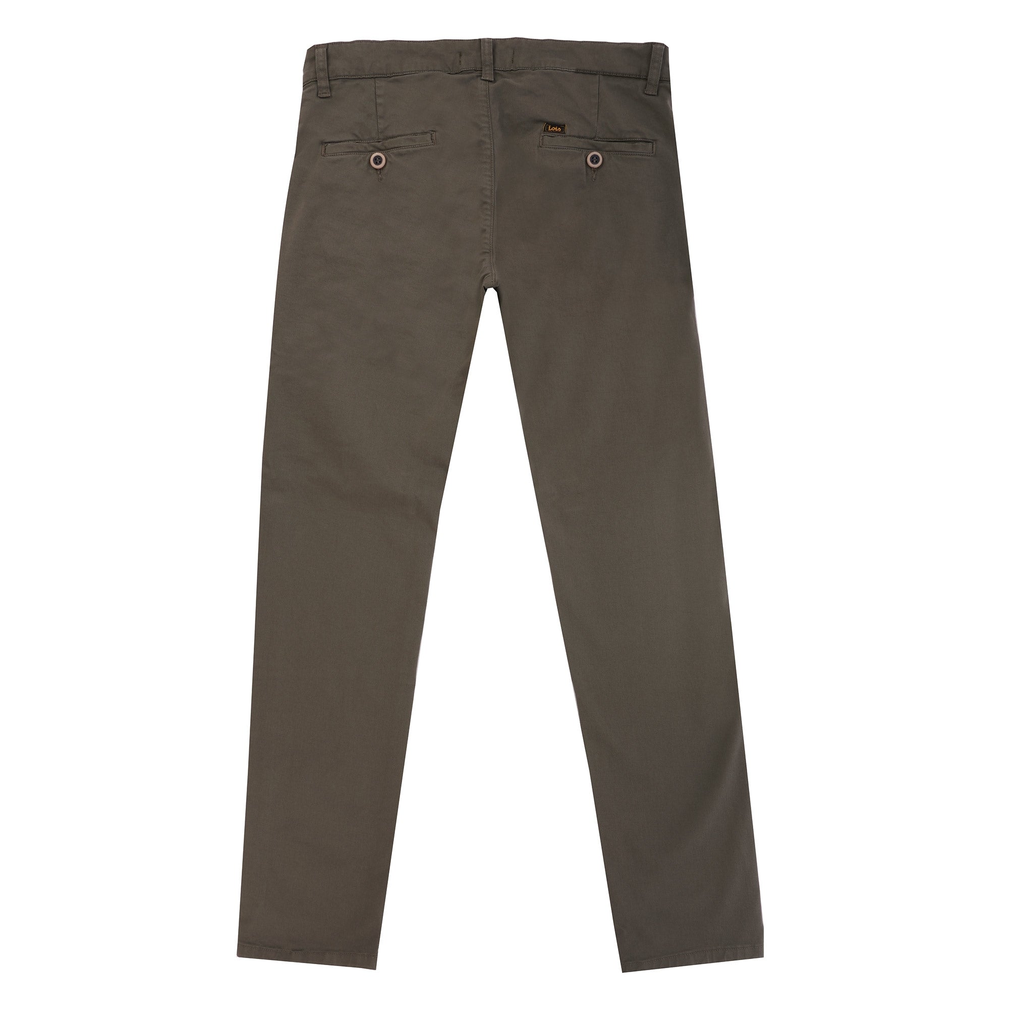 Lois Jeans Sixto Paros Colour Chinos - Khaki