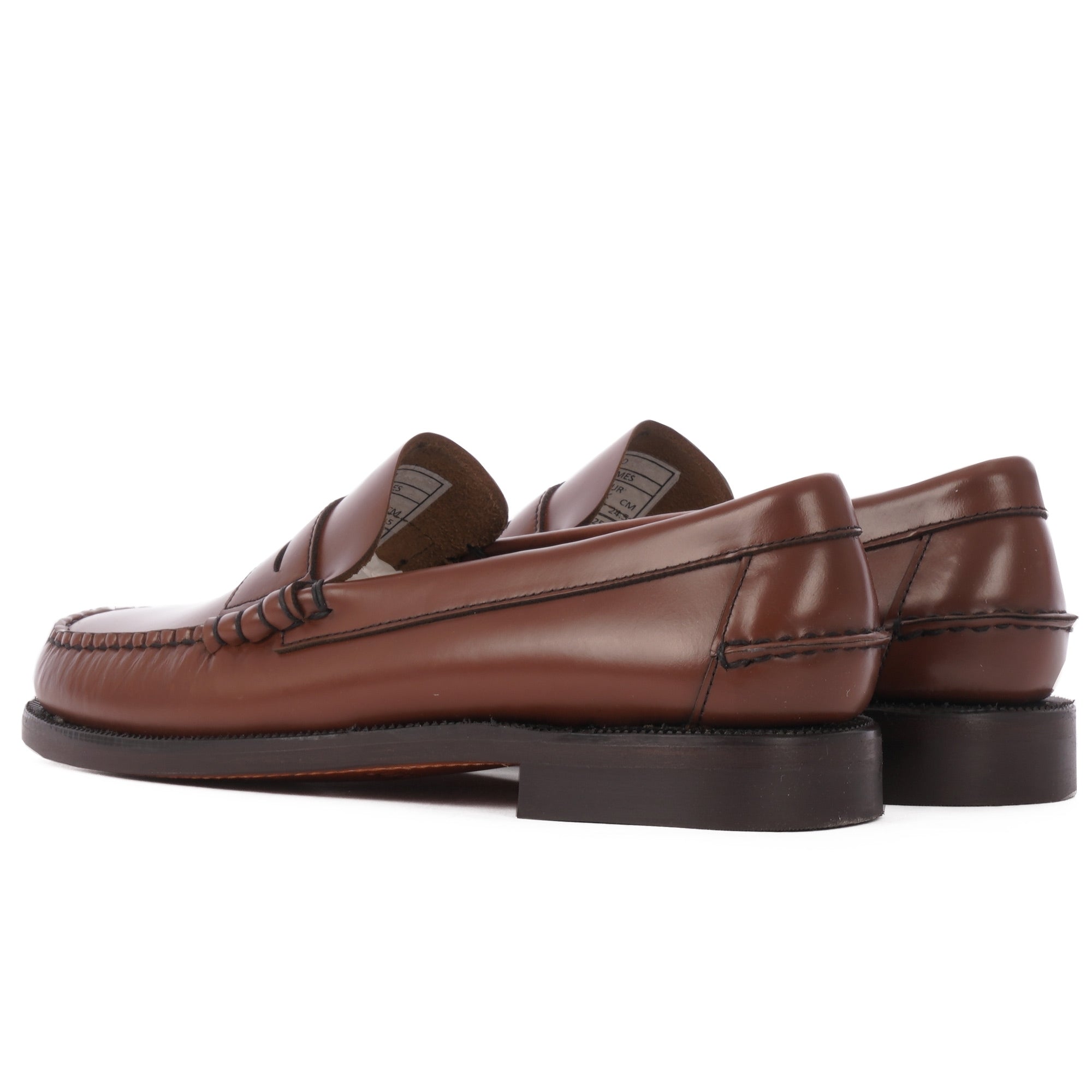Classic Dan Leather Loafers - Brown