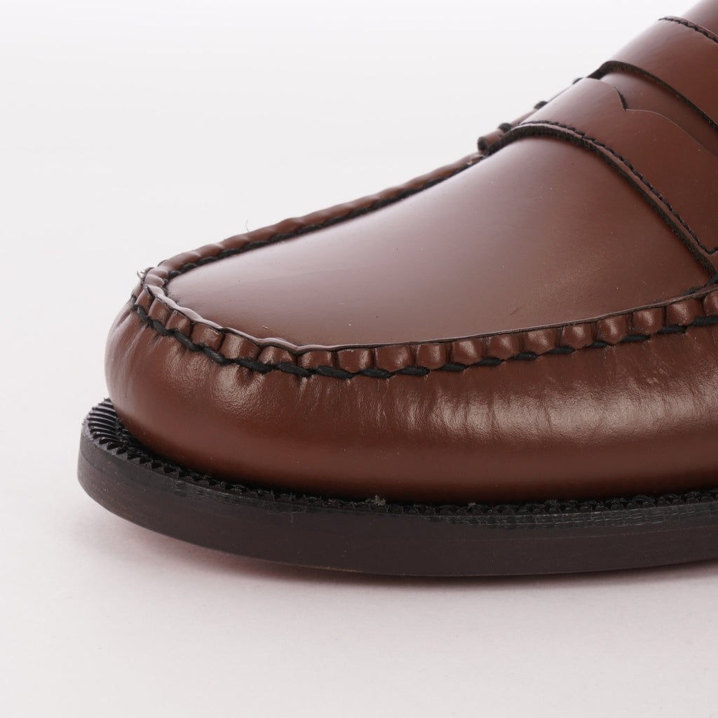 Classic Dan Leather Loafers - Brown