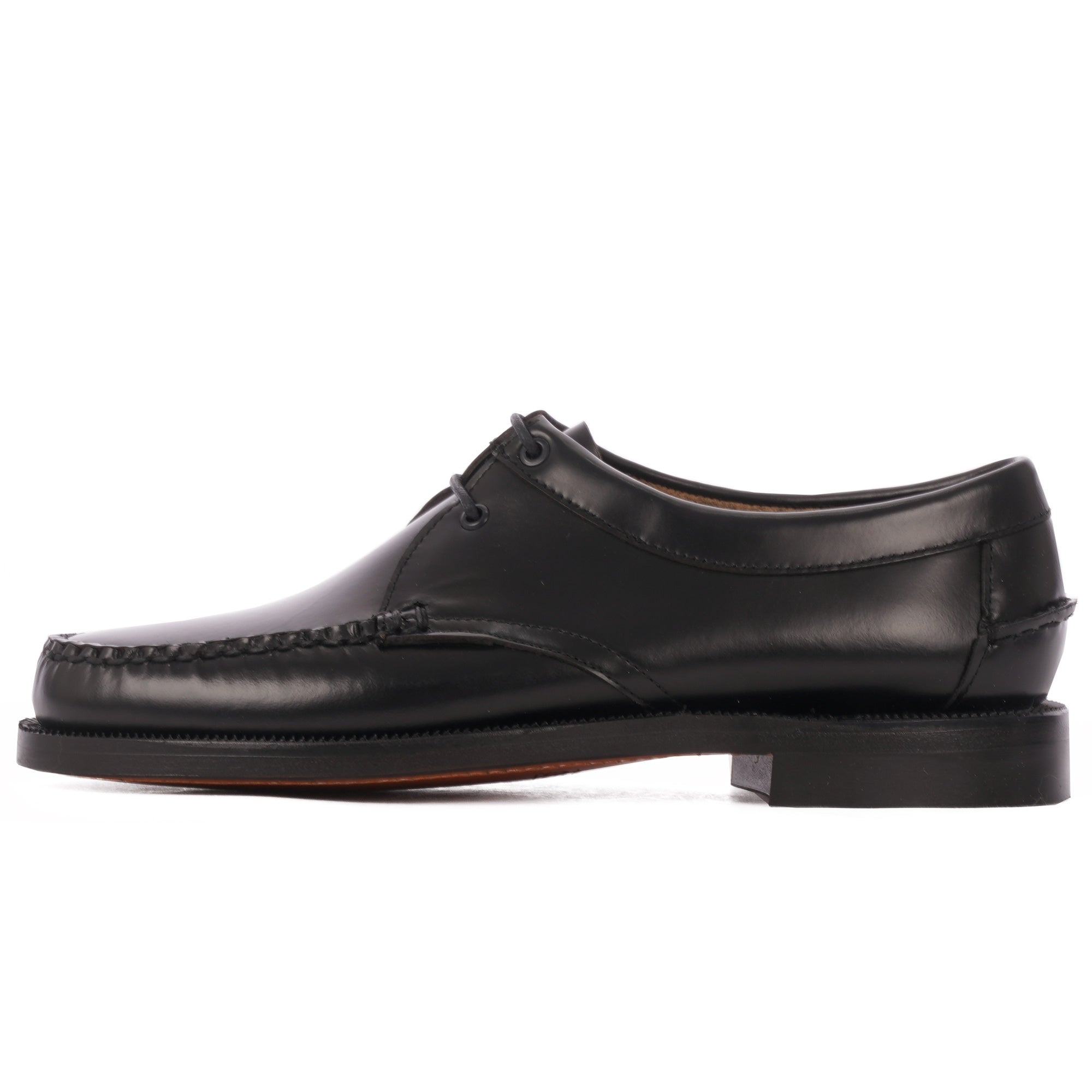 James Leather Loafers - Black
