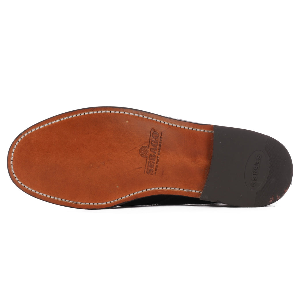 James Leather Loafers - Black