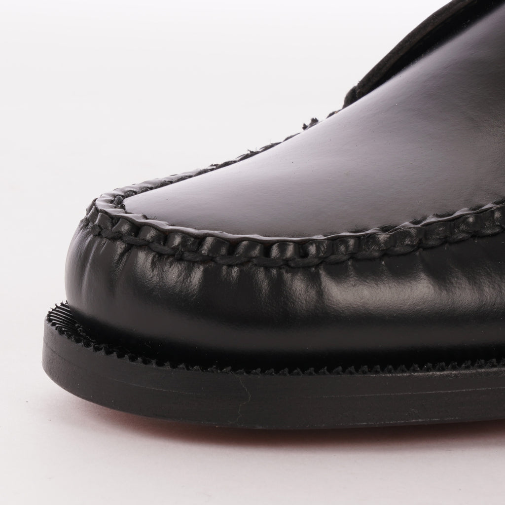 James Leather Loafers - Black