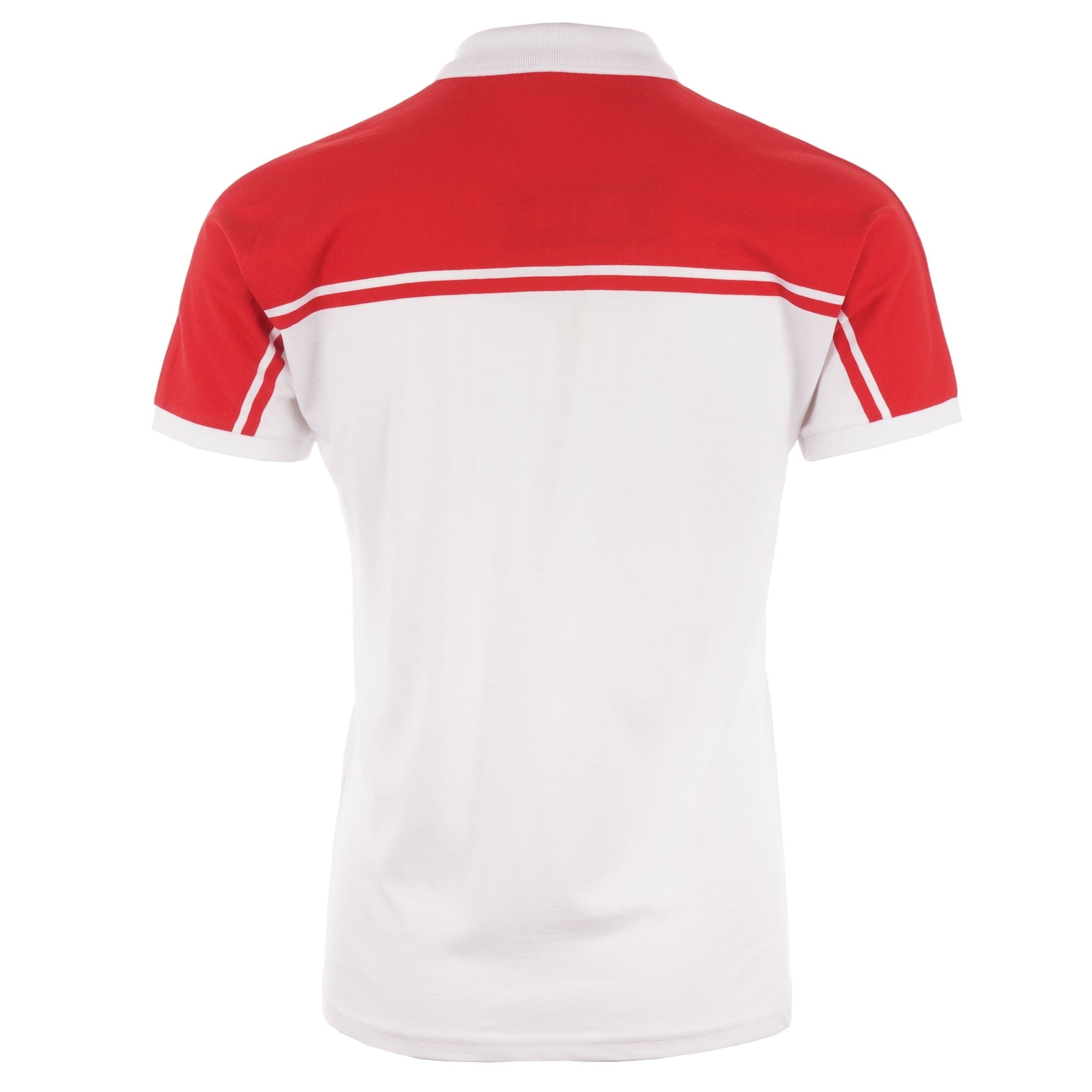 Sergio Tacchini New Young Line Polo Shirt - White & Red
