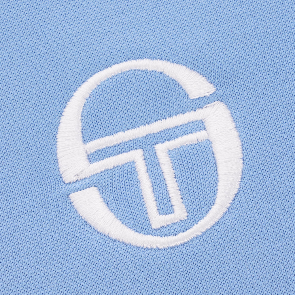 Sergio Tacchini Dallas Track Top - Sky Blue & White