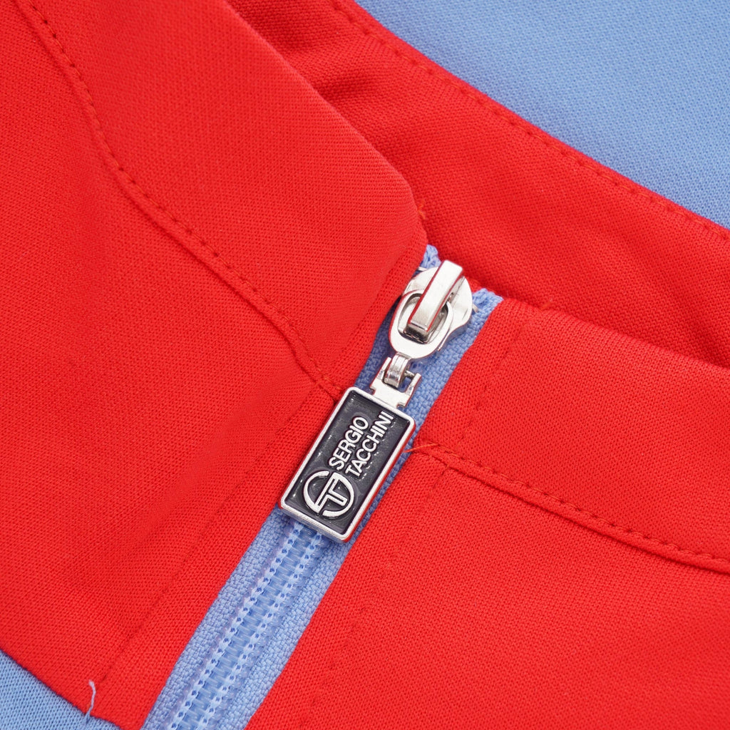 Sergio Tacchini Dallas Track Top - Sky Blue & White