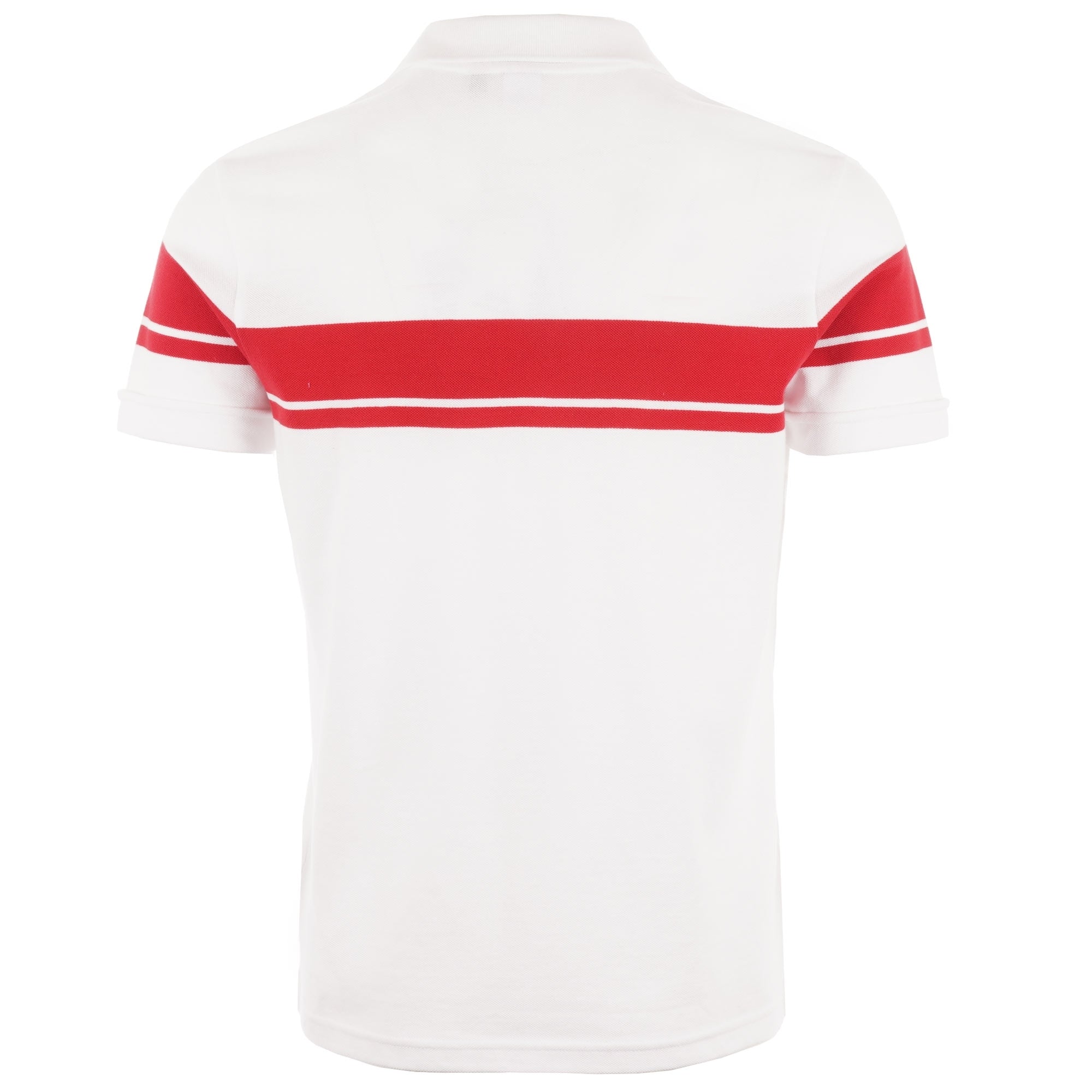 Sergio Tacchini Young Line Archive Polo Shirt - White & Red