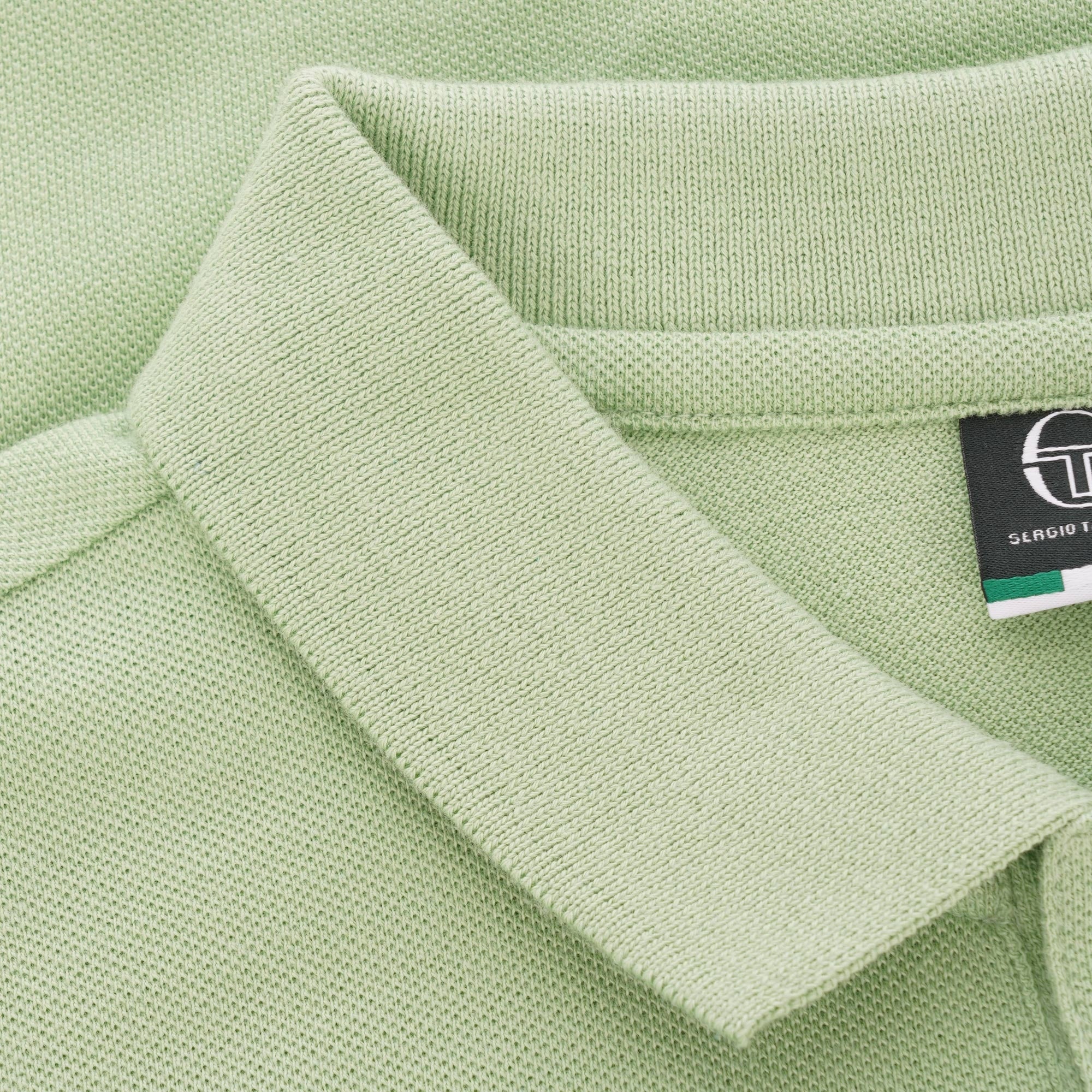 Sergio Tacchini Young Line Polo Shirt - Quiet Green & Navy