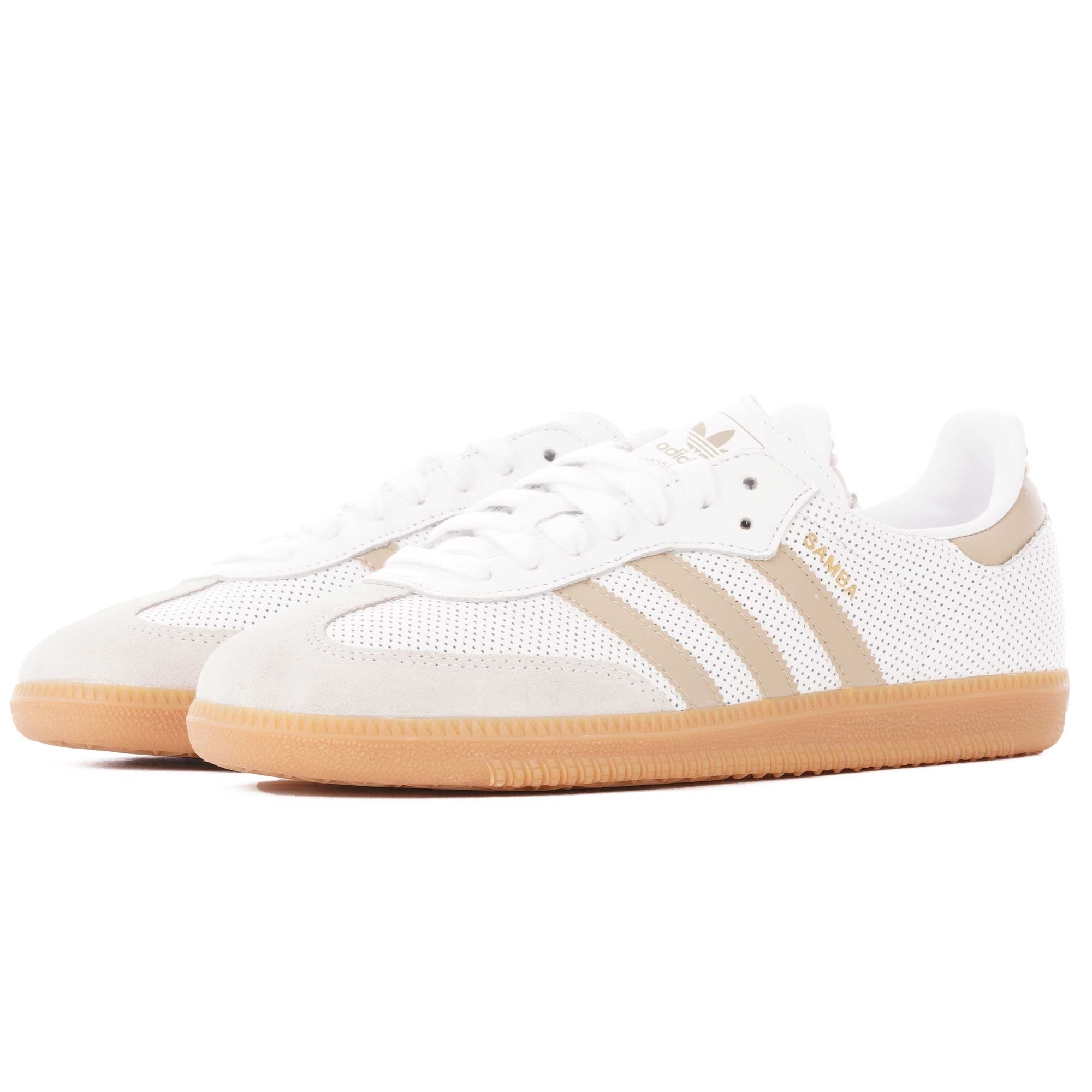 Adidas Originals Samba OG - Cloud White, Red Gold & Grey One