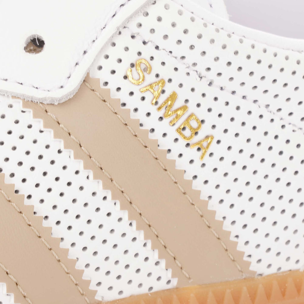 Adidas Originals Samba OG - Cloud White, Red Gold & Grey One