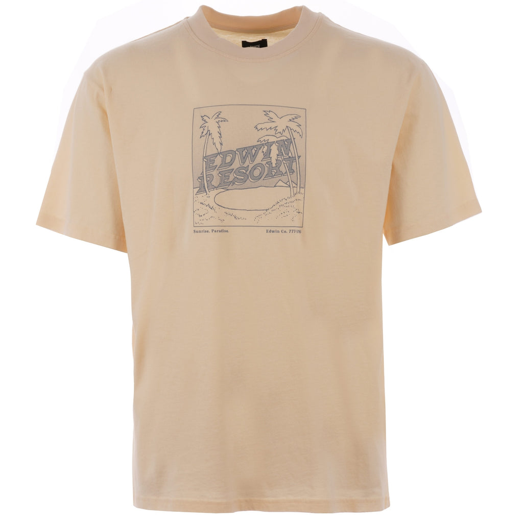 Edwin Resort T-Shirt - Vanilla