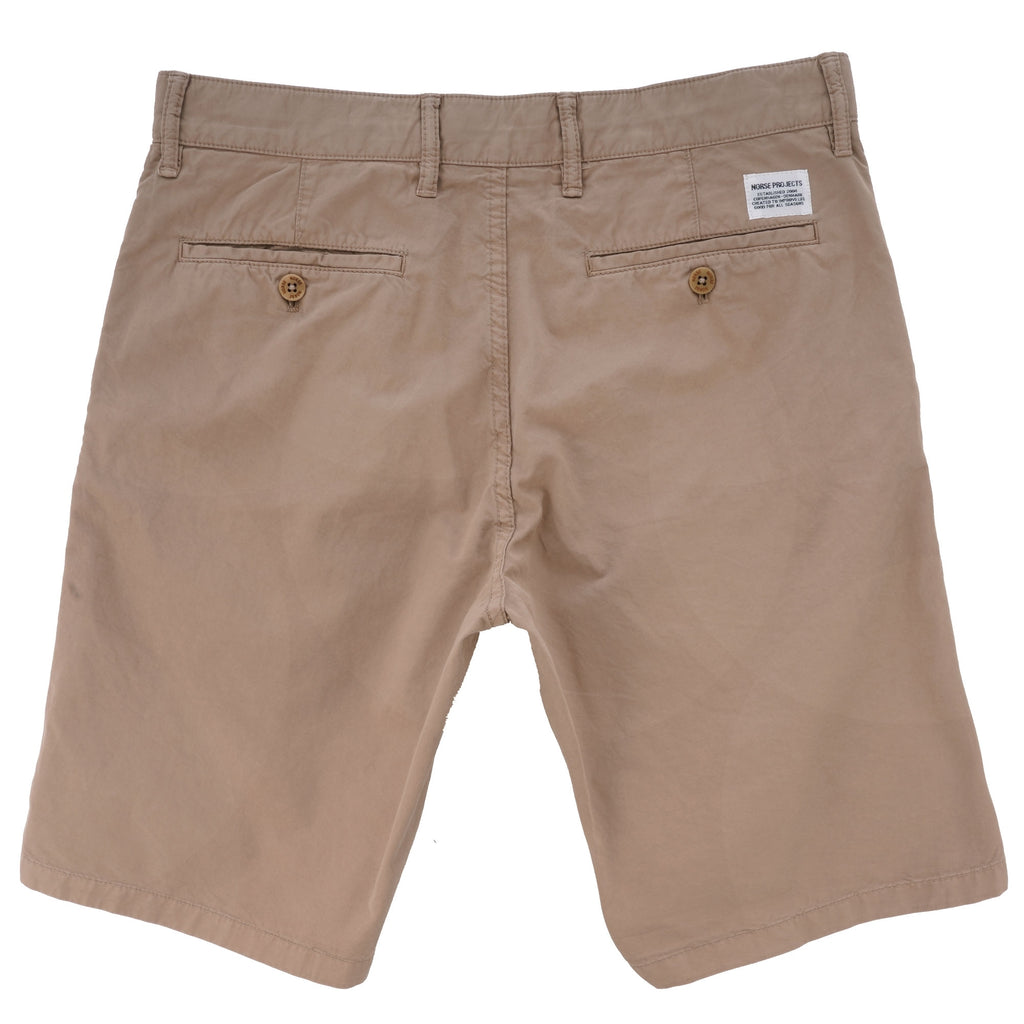 Norse Projects Aros Light Twill Shorts - Utility Khaki