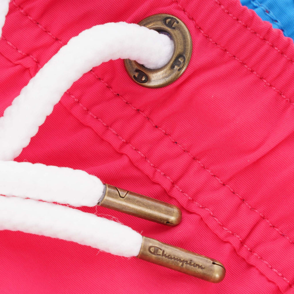 Contrast Seam Detail Swim Shorts - Pink