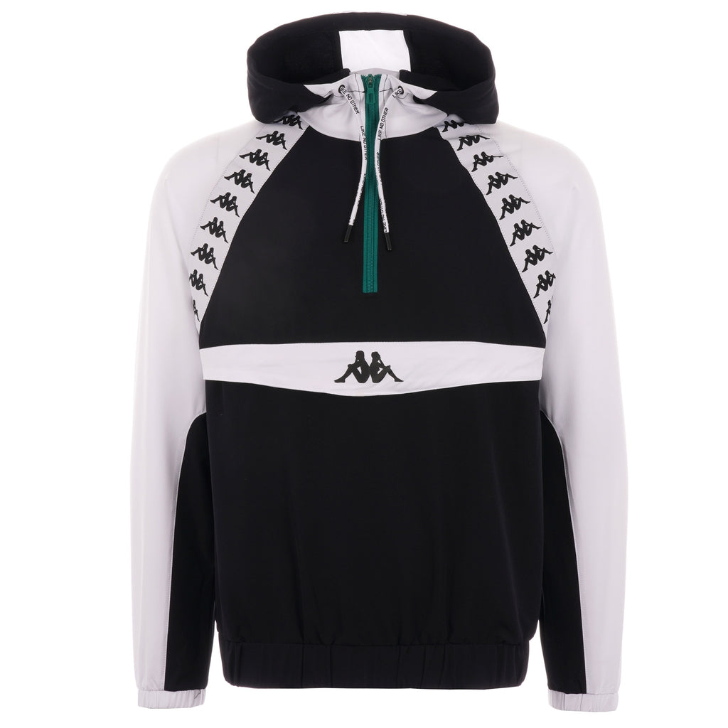 Kappa Bakit Authentic Anorak - Black & White