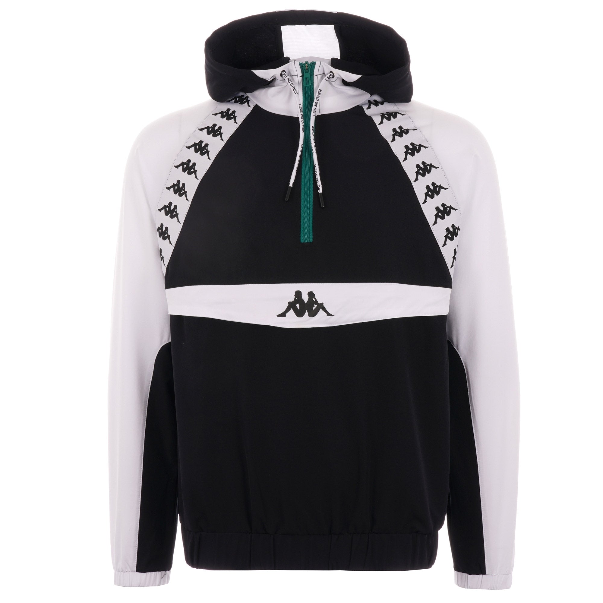 Kappa Bakit Authentic Anorak - Black & White