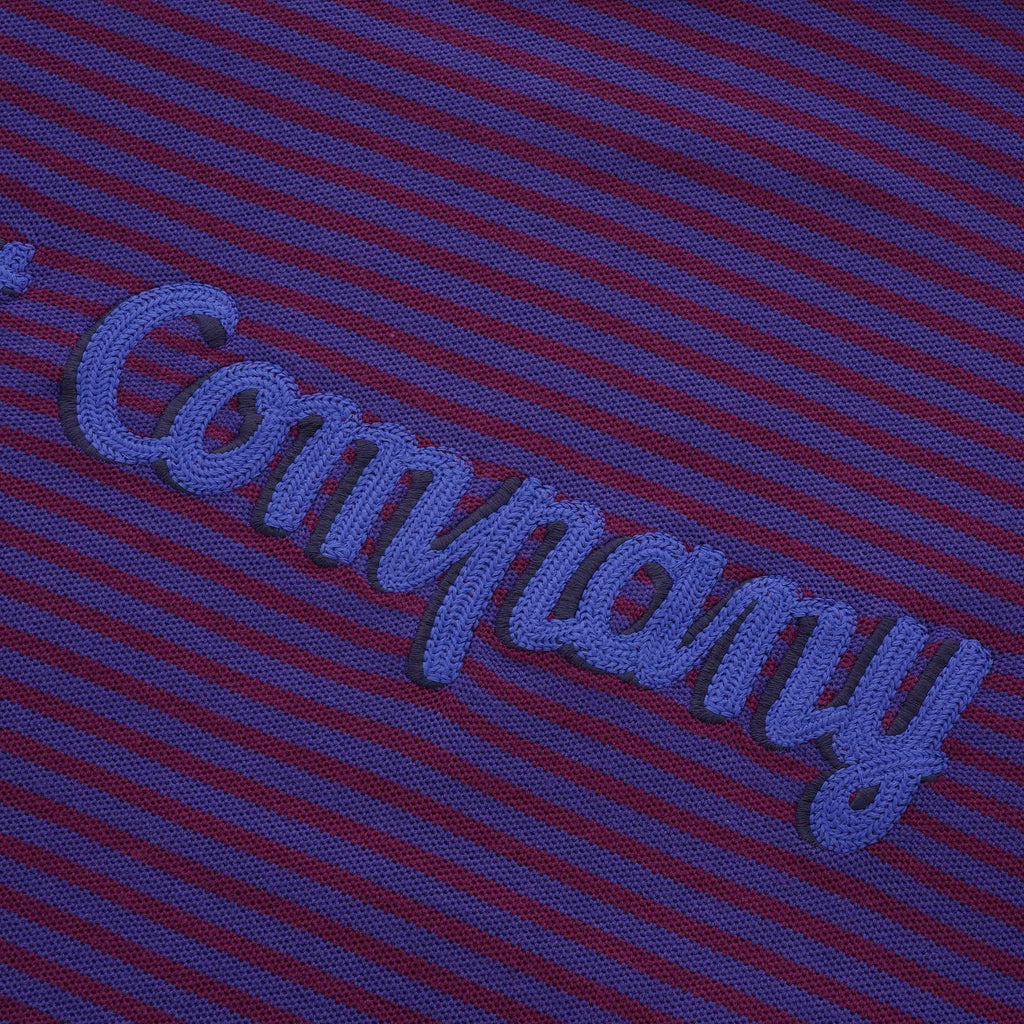 Best Company Striped Logo T-Shirt - Copiativo