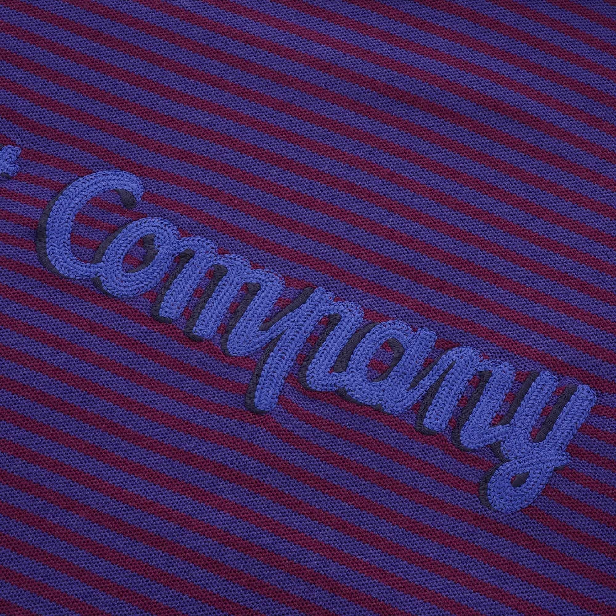Best Company Striped Logo T-Shirt - Copiativo