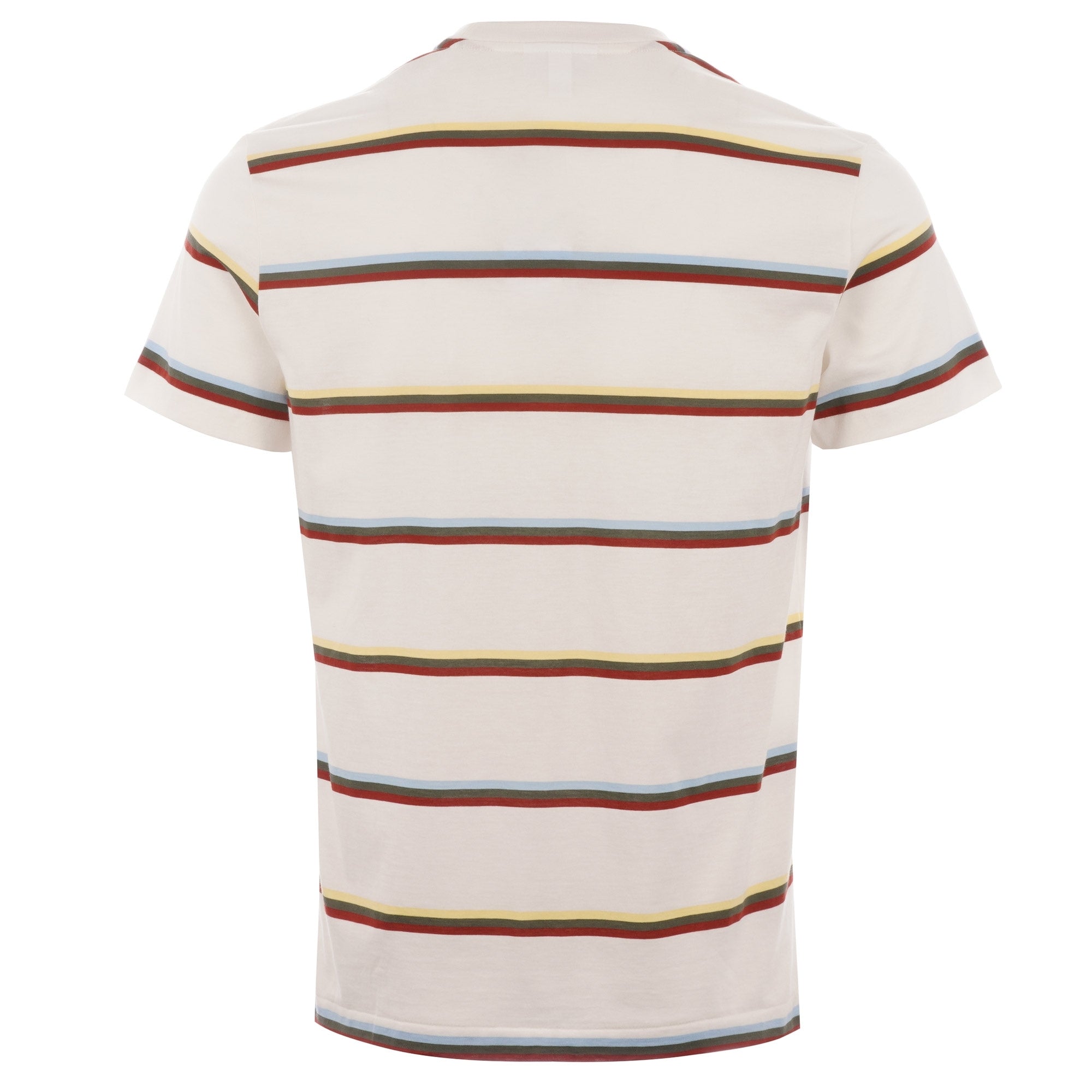 Lacoste Triple Stripe T-Shirt - Flour