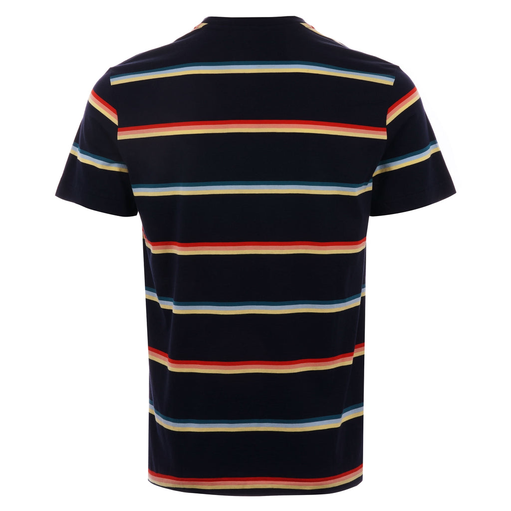 Lacoste Triple Stripe T-Shirt - Navy