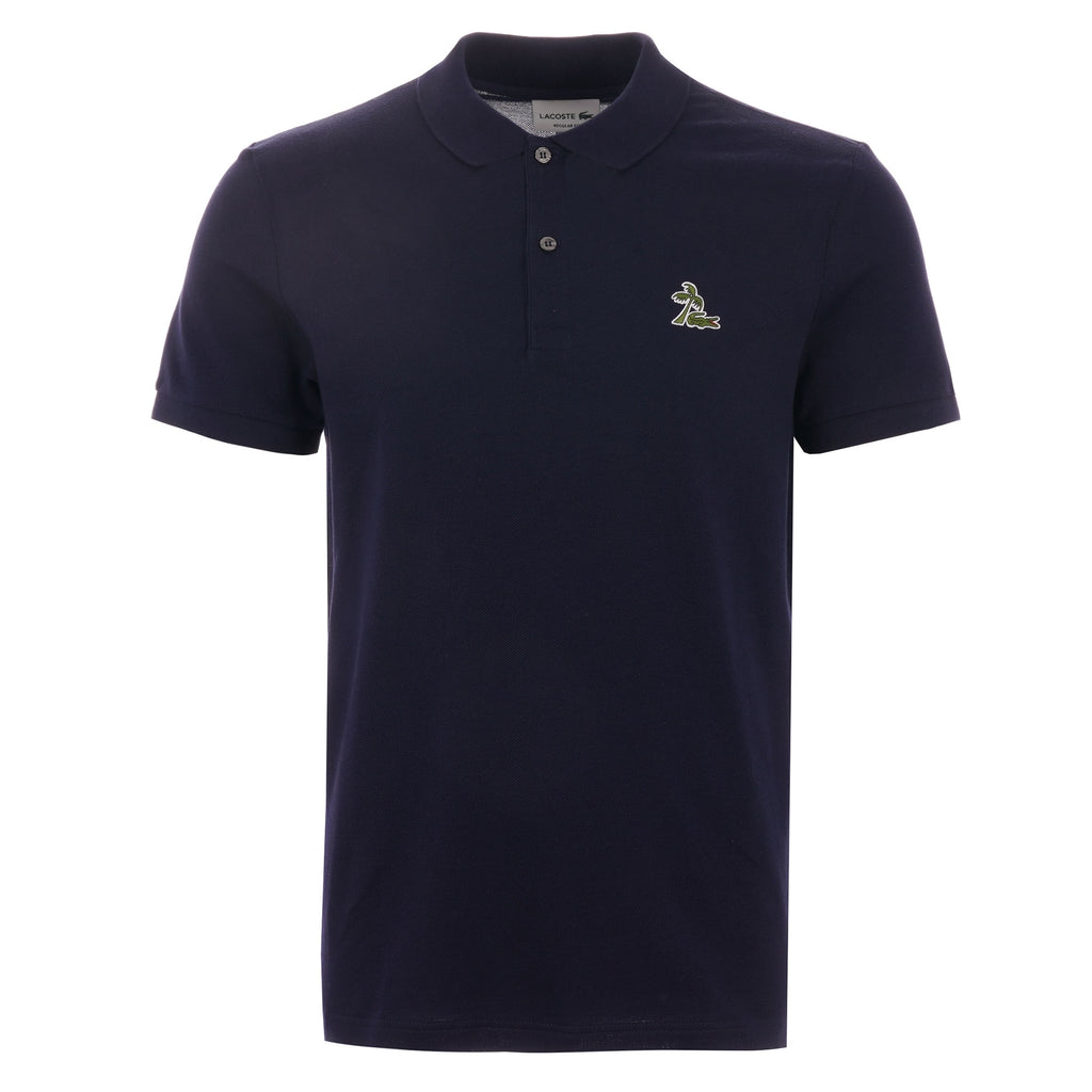 Cotton Petit Piqué  Polo Shirt - Navy