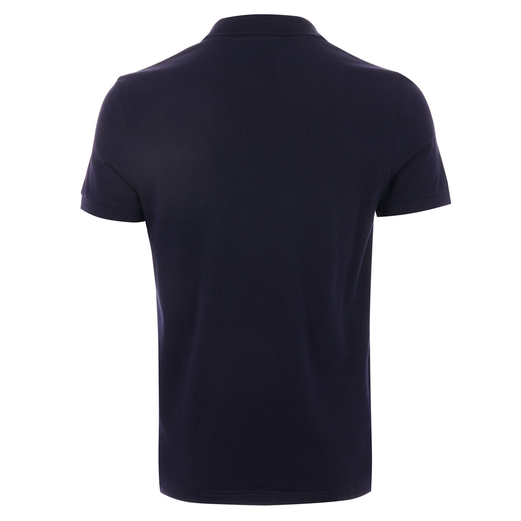 Cotton Petit Piqué  Polo Shirt - Navy