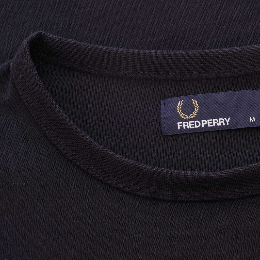 Fred Perry Ringer T-Shirt - Navy