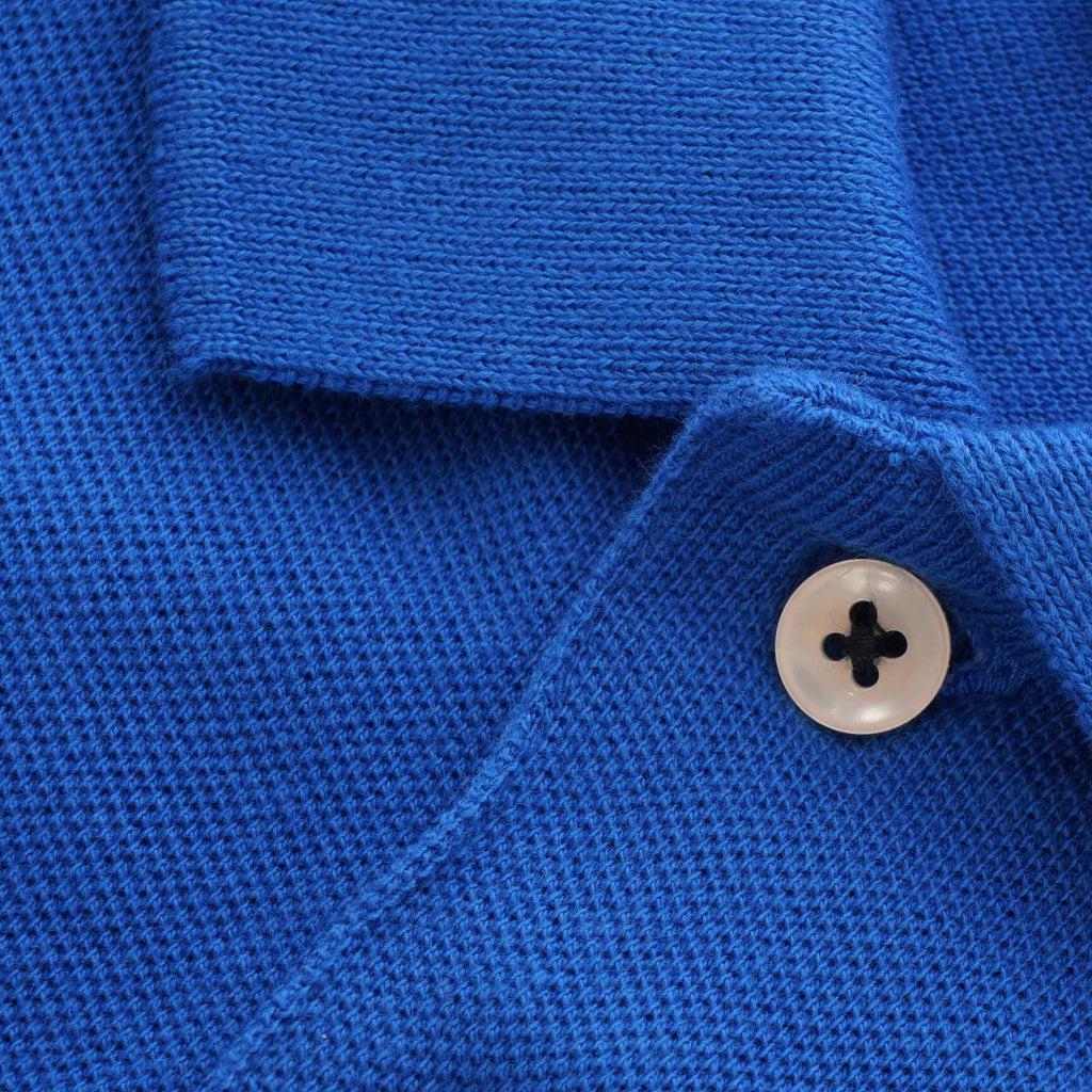 Sergio Tacchini Young Line Polo Shirt - Royal Blue & White
