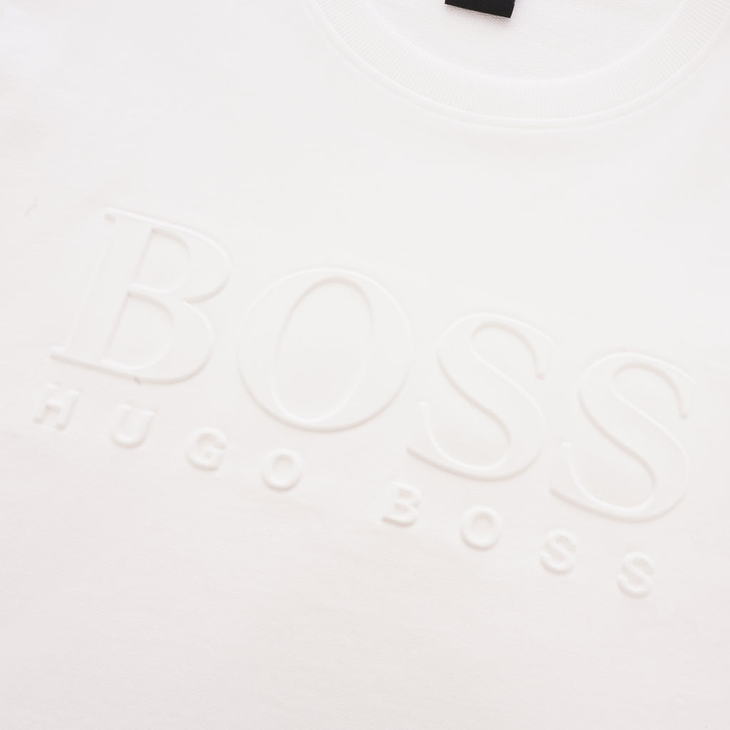 Boss Heritage Sweatshirt - White