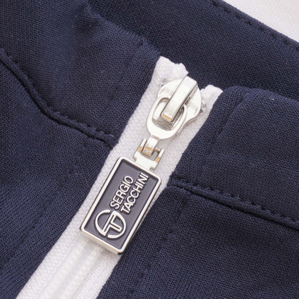 Sergio Tacchini Dallas Track Top - White & Quiet Green