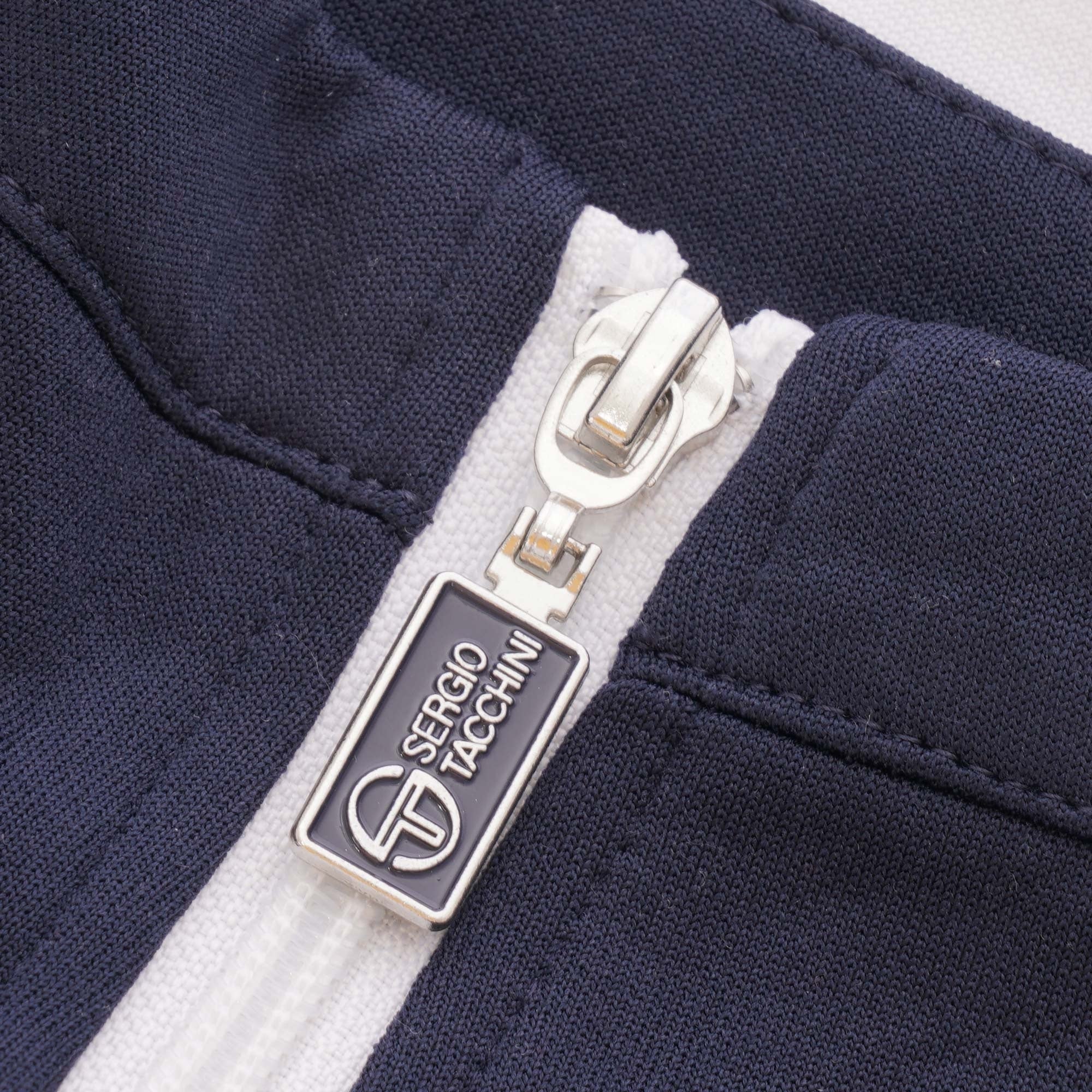 Sergio Tacchini Dallas Track Top - White & Quiet Green