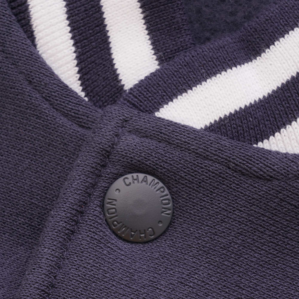 Champion Reverse Weave Bomber Sweat Jacket - Navy