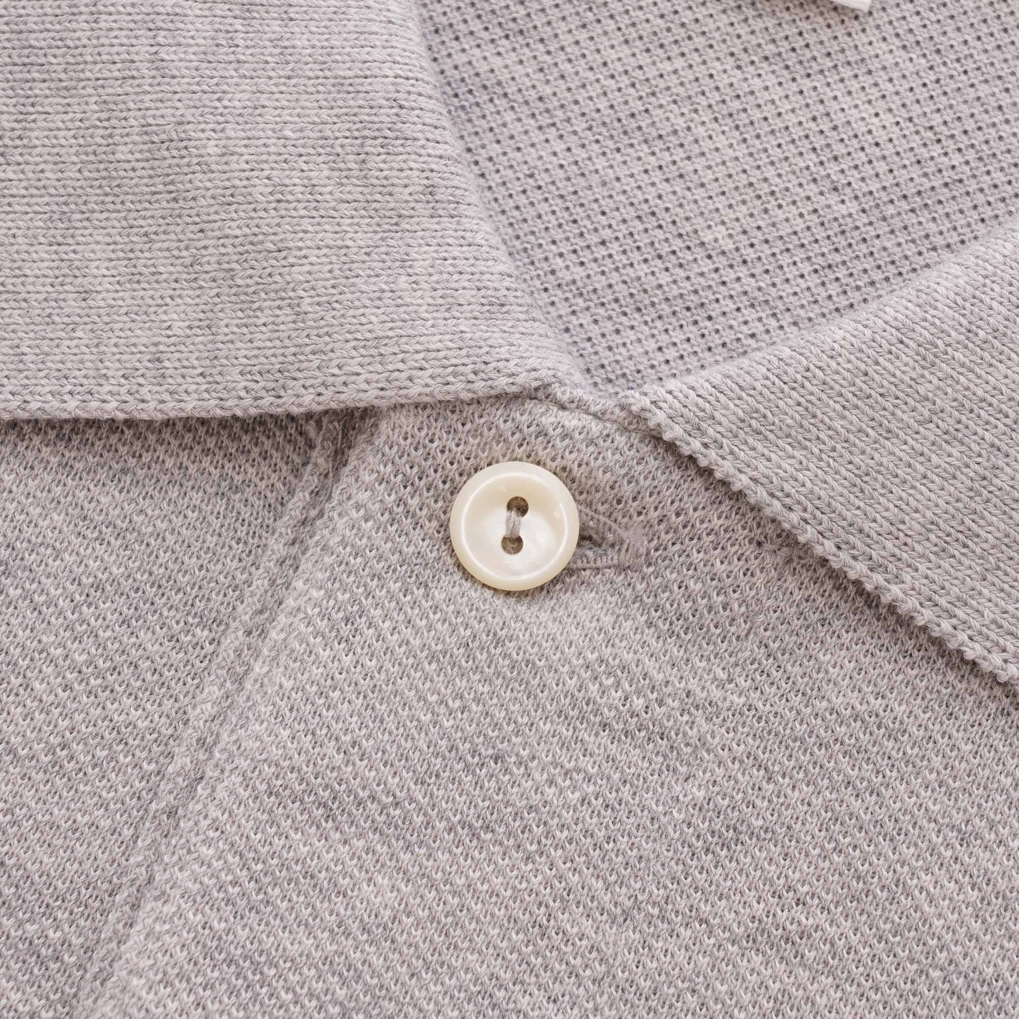 Lacoste L.13.13 Long Sleeve Polo Shirt - Silver Marl