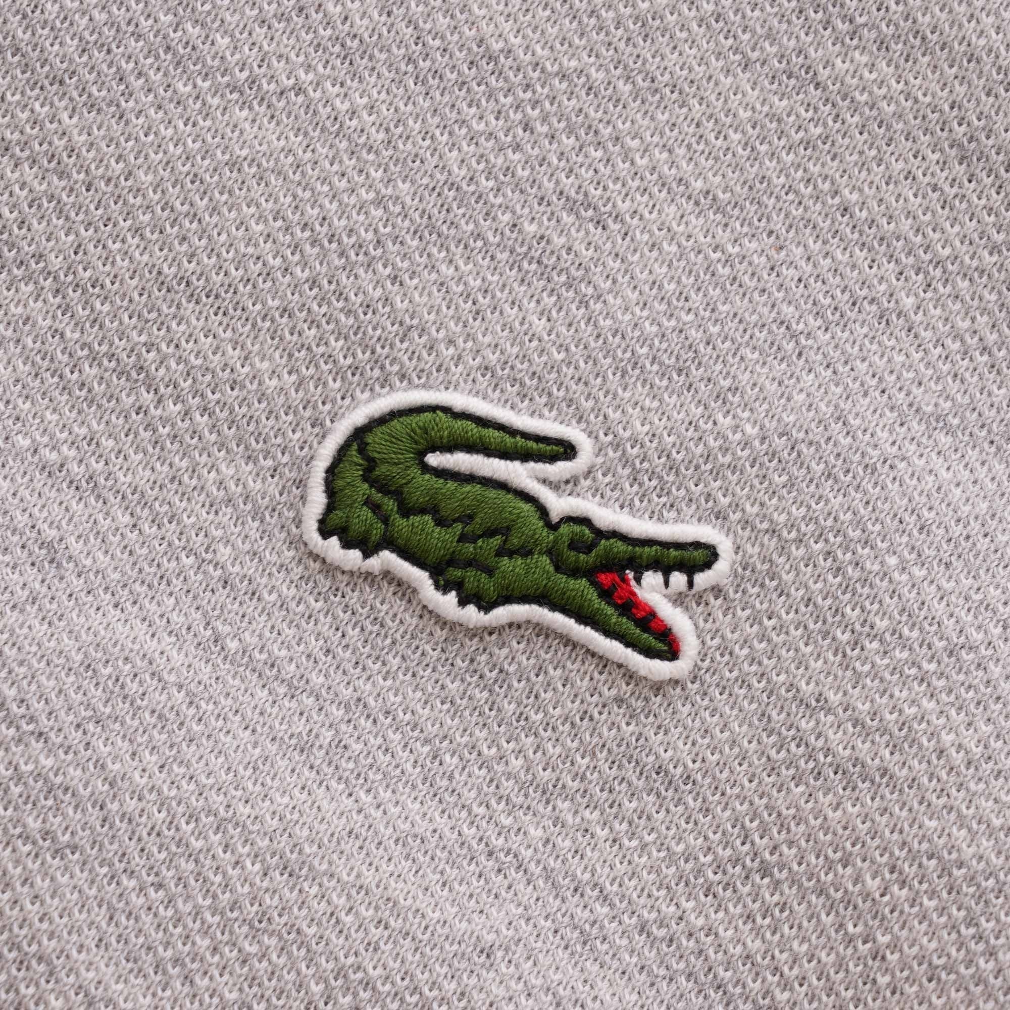 Lacoste L.13.13 Long Sleeve Polo Shirt - Silver Marl