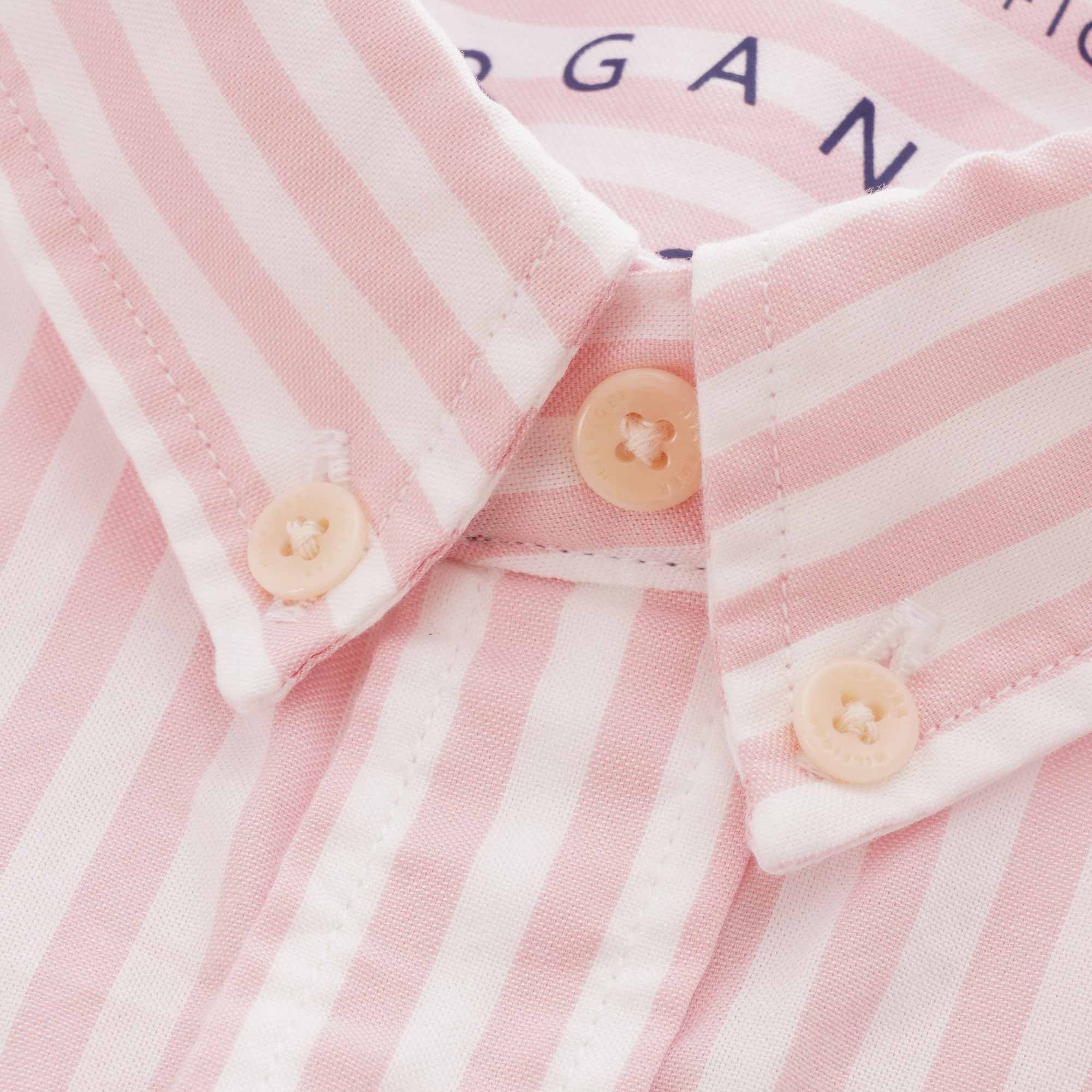 Tommy Hilfiger Striped Oxford Shirt - Coral