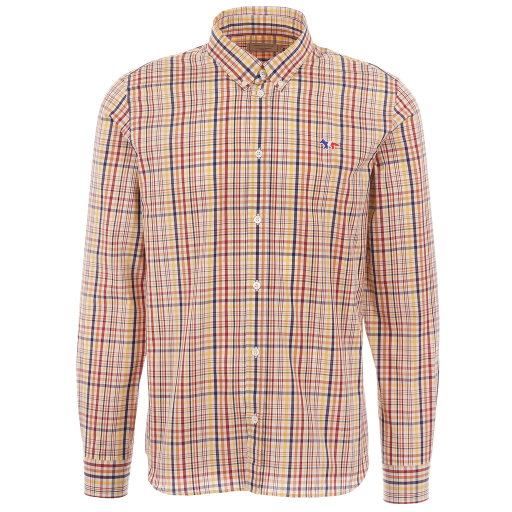 Maison Kitsune Check Classic Shirt - Multi