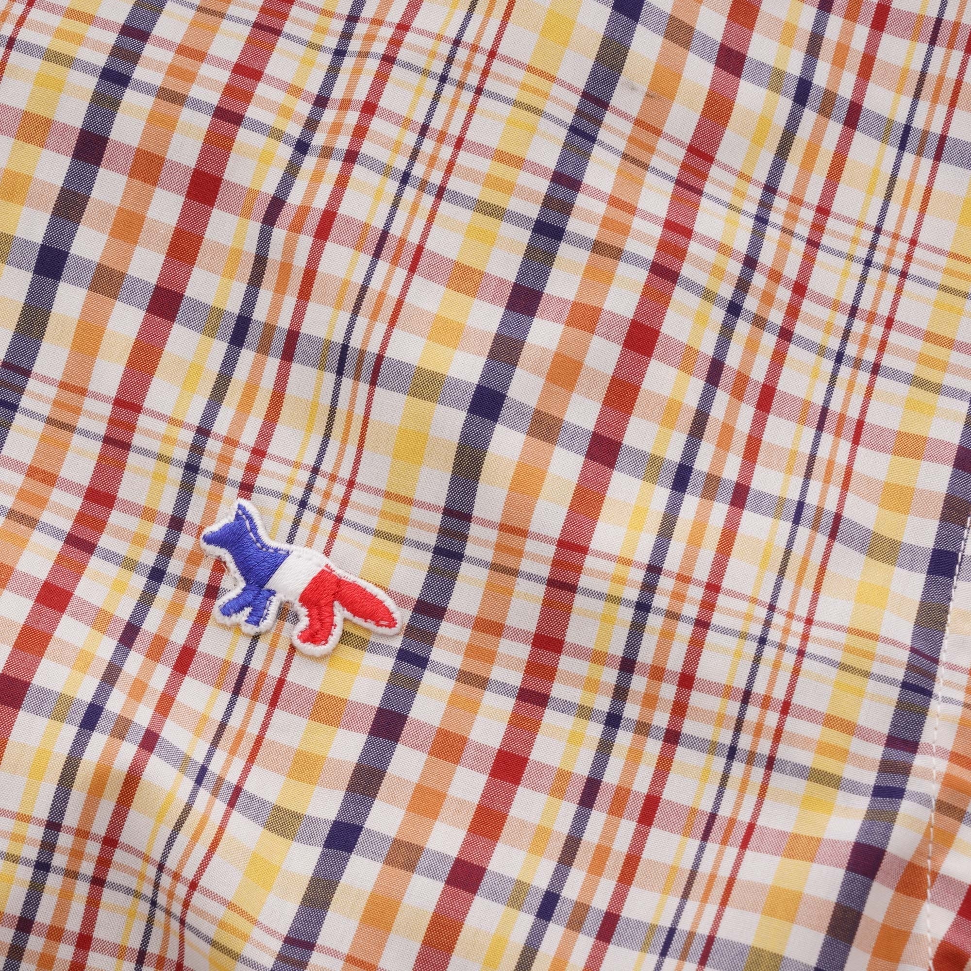 Maison Kitsune Check Classic Shirt - Multi