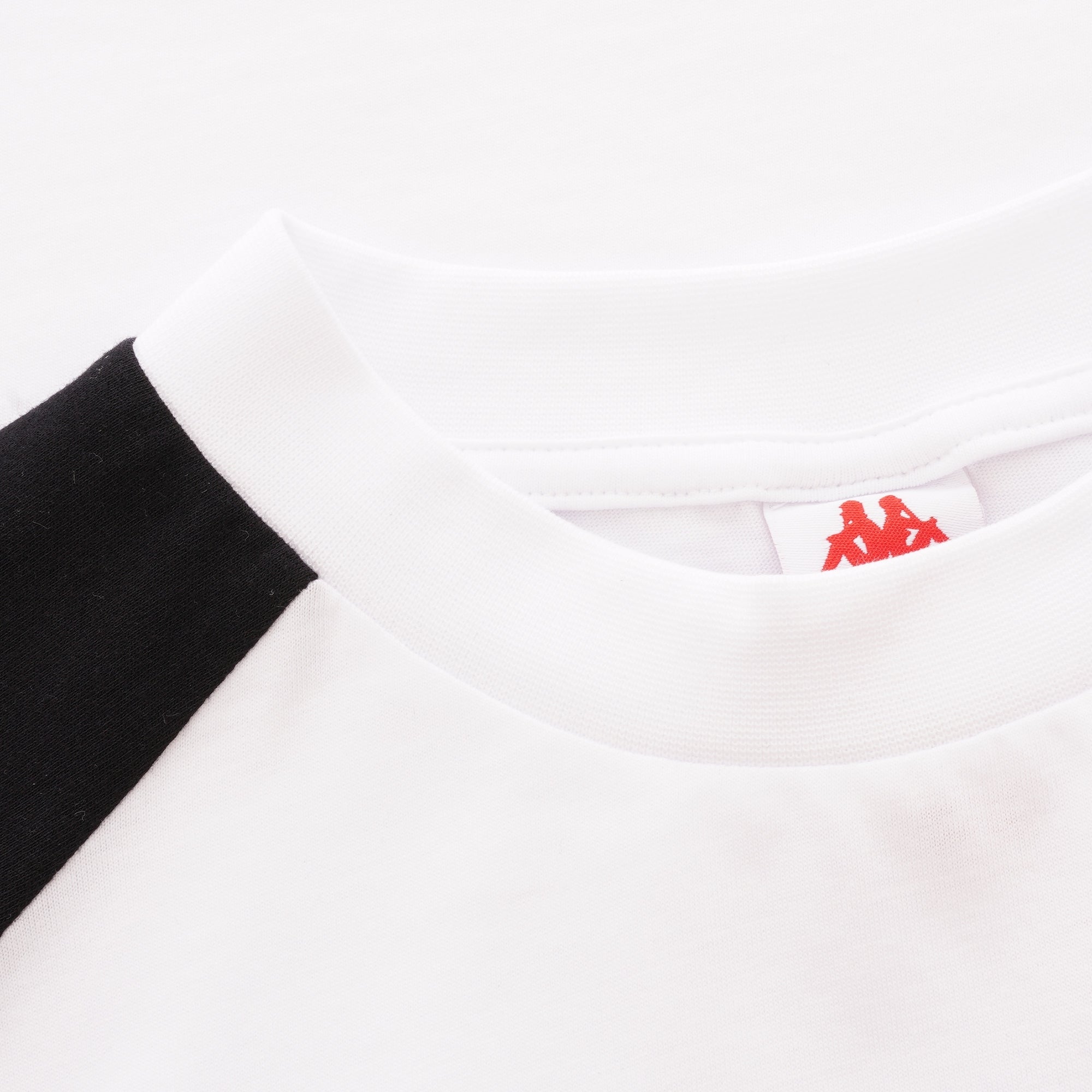 Kappa Authentic Balant T-Shirt - White, Red & Black