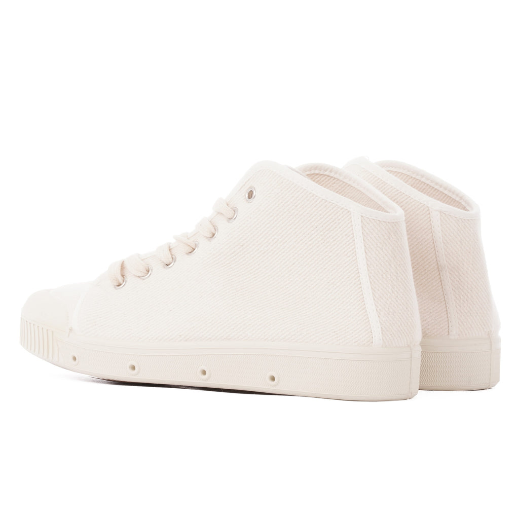 Spring Court B2 Washed Heavy Twill Shoes - Off White